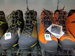 SCARPAゾデイアック登山靴の画像